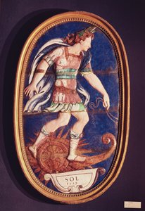 Plaque représentant Apollon, 1559 - Pierre I Courteys